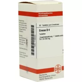 CROCUS D 4 tablety, 80 ks