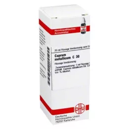 CUPRUM METALLICUM C 30 ředění, 20 ml