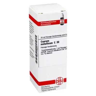 DHU Cuprum metallicum C 30 ředění, 20 ml