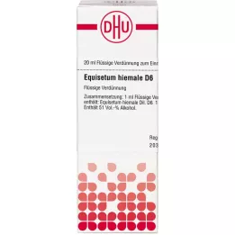 EQUISETUM HIEMALE D 6 Ředění, 20 ml