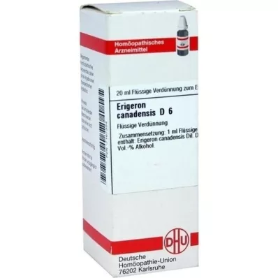 ERIGERON CANADENSIS D 6 Ředění, 20 ml