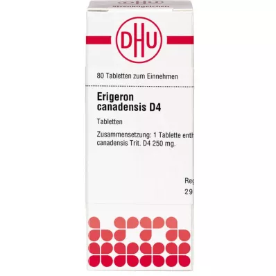 ERIGERON CANADENSIS D 4 tablety, 80 ks