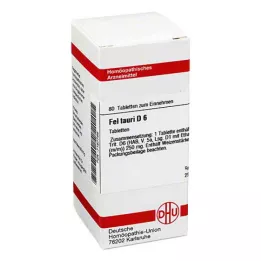 FEL TAURI D 6 tablet, 80 ks