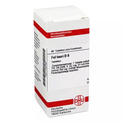 Tablety Fel Tauri D6 (80 kusů)