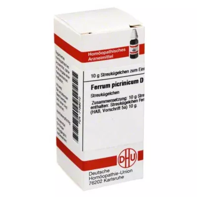 DHU Ferrum picrinicum D 6 kuliček, 10 g