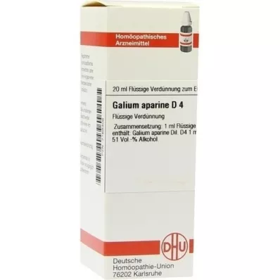 GALIUM APARINE D 4 ředění, 20 ml