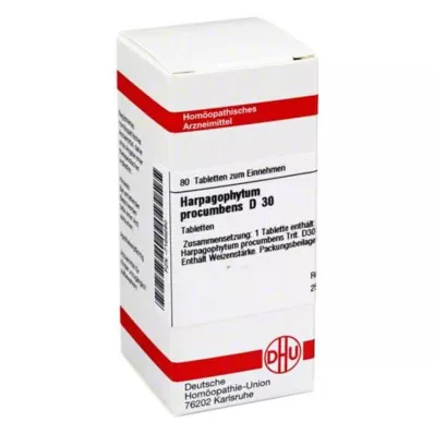 HARPAGOPHYTUM PROCUMBENS D 30 tablet, 80 ks