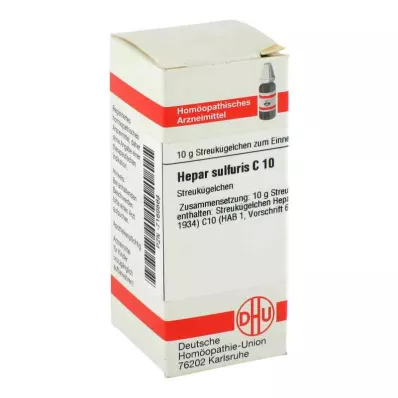 Hepar Sulfuris C10 globule (10 g)