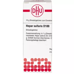 HEPAR SULFURIS D 100 globulí, 10 g