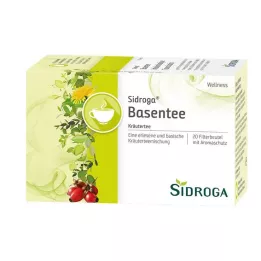 SIDROGA Filtrační sáček na alkalický čaj Wellness, 20X1,5 g