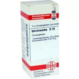 IPECACUANHA D 10 globulí, 10 g