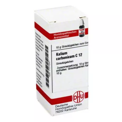 KALIUM CARBONICUM C 12 globulí, 10 g