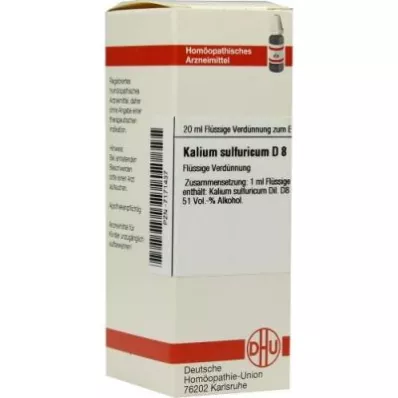 Potassium Sulfuricum D8 ředění (20 ml)