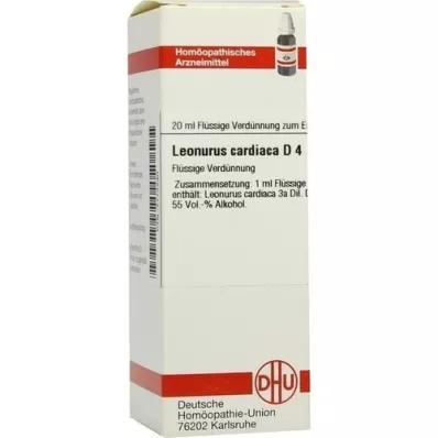 LEONURUS CARDIACA D 4 ředění, 20 ml
