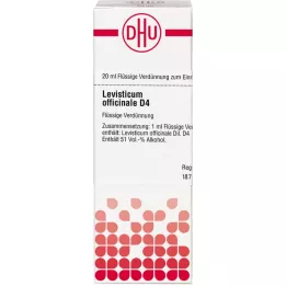 LEVISTICUM OFFICINALIS D 4 ředění, 20 ml