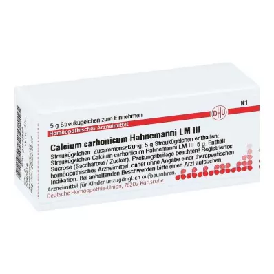 Lm vápník sacharid.III Globules Hahnemanni (5 g)