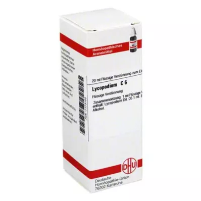 DHU Lycopodium C 6 ředění, 20 ml