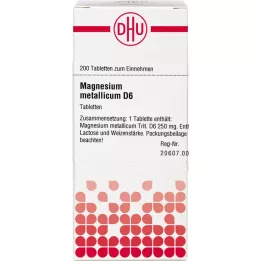 MAGNESIUM METALLICUM D 6 tablet, 200 ks