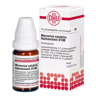 Mercurius Solub.D100 globule Hahnemann (10 g)