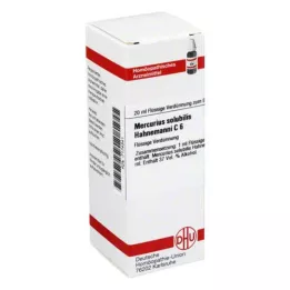 MERCURIUS SOLUBILIS Hahnemanni C 6 Ředění, 20 ml
