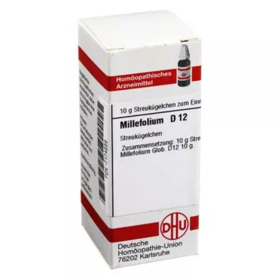 MILLEFOLIUM D 12 globulí, 10 g