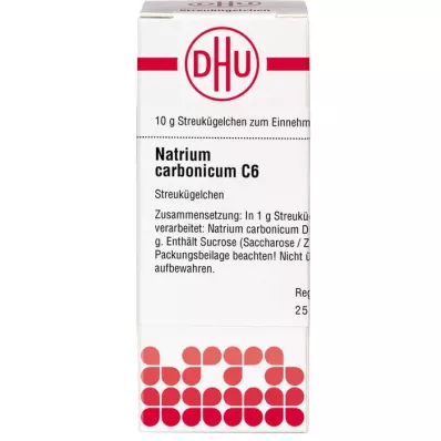 NATRIUM CARBONICUM C 6 globulí, 10 g