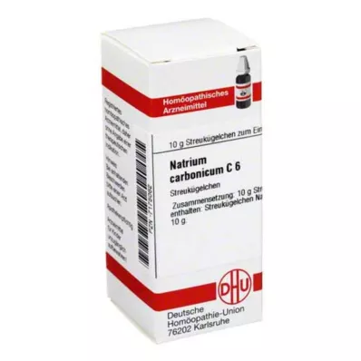 NATRIUM CARBONICUM C 6 globulí, 10 g