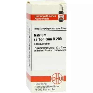 NATRIUM CARBONICUM D 200 globulí, 10 g