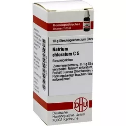 NATRIUM CHLORATUM C 5 globulí, 10 g