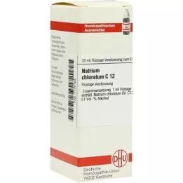 NATRIUM CHLORATUM C 12 Ředění, 20 ml