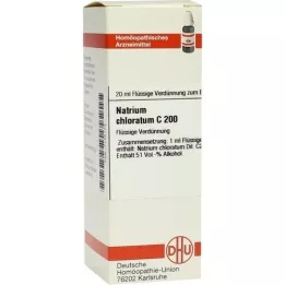 NATRIUM CHLORATUM C 200 Ředění, 20 ml