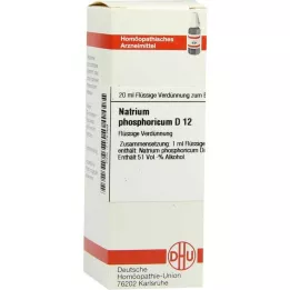 NATRIUM PHOSPHORICUM D 12 Ředění, 20 ml