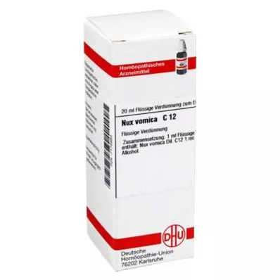 DHU Nux vomica C 12 ředění, 20 ml