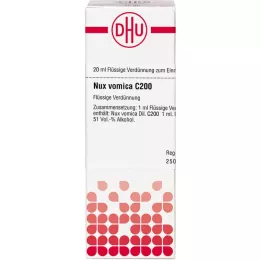 NUX VOMICA C 200 Ředění, 20 ml