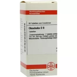 OKOUBAKA D 8 tablet, 80 ks