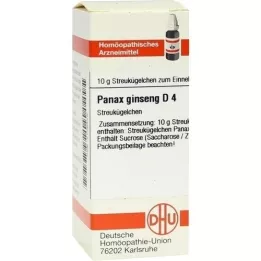 PANAX GINSENG D 4 kuličky, 10 g