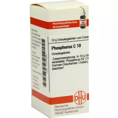 PHOSPHORUS C 10 globulí, 10 g PHOSPHORUS C 10 globulí, 10 g