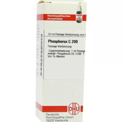 DHU Zředění fosforu C 200, 20 ml