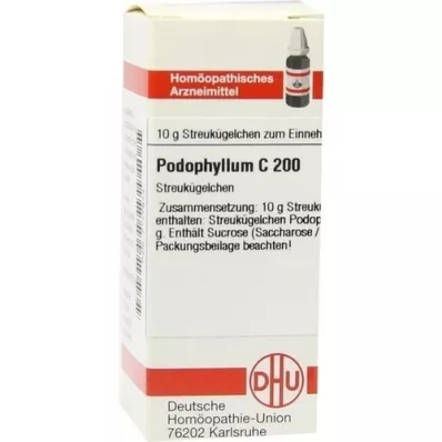 PODOPHYLLUM C 200 globulí, 10 g