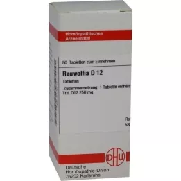 RAUWOLFIA D 12 tablet, 80 ks