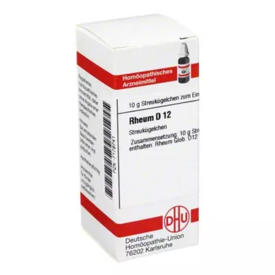 RHEUM D 12 globulí, 10 g