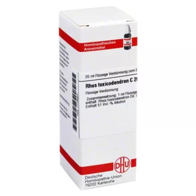DHU Rhus toxicodendron C 200 ředění, 20 ml