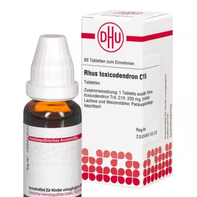 Rhus Tox.C15 tablety (80 kusů)