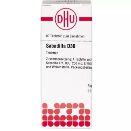 SABADILLA D 30 tablet, 80 ks