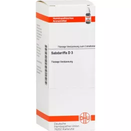 SABDARIFFA D 3 Ředění, 20 ml