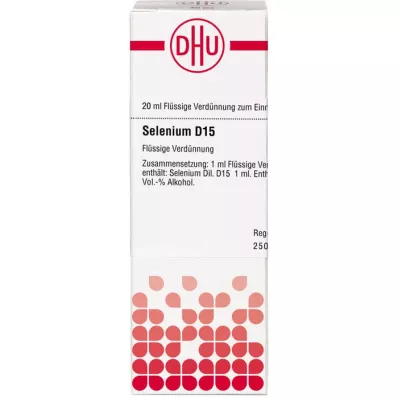 SELENIUM D 15 ředění, 20 ml