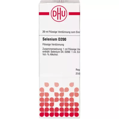 SELENIUM D 200 ředění, 20 ml