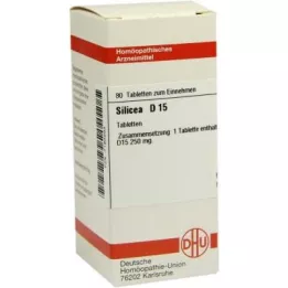 SILICEA D 15 tablet, 80 ks
