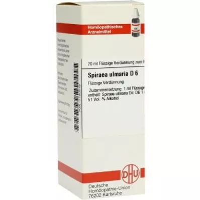 SPIRAEA ULMARIA D 6 Ředění, 20 ml