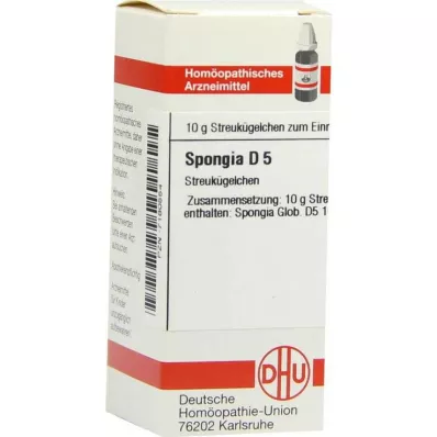 SPONGIA D 5 globulí, 10 g